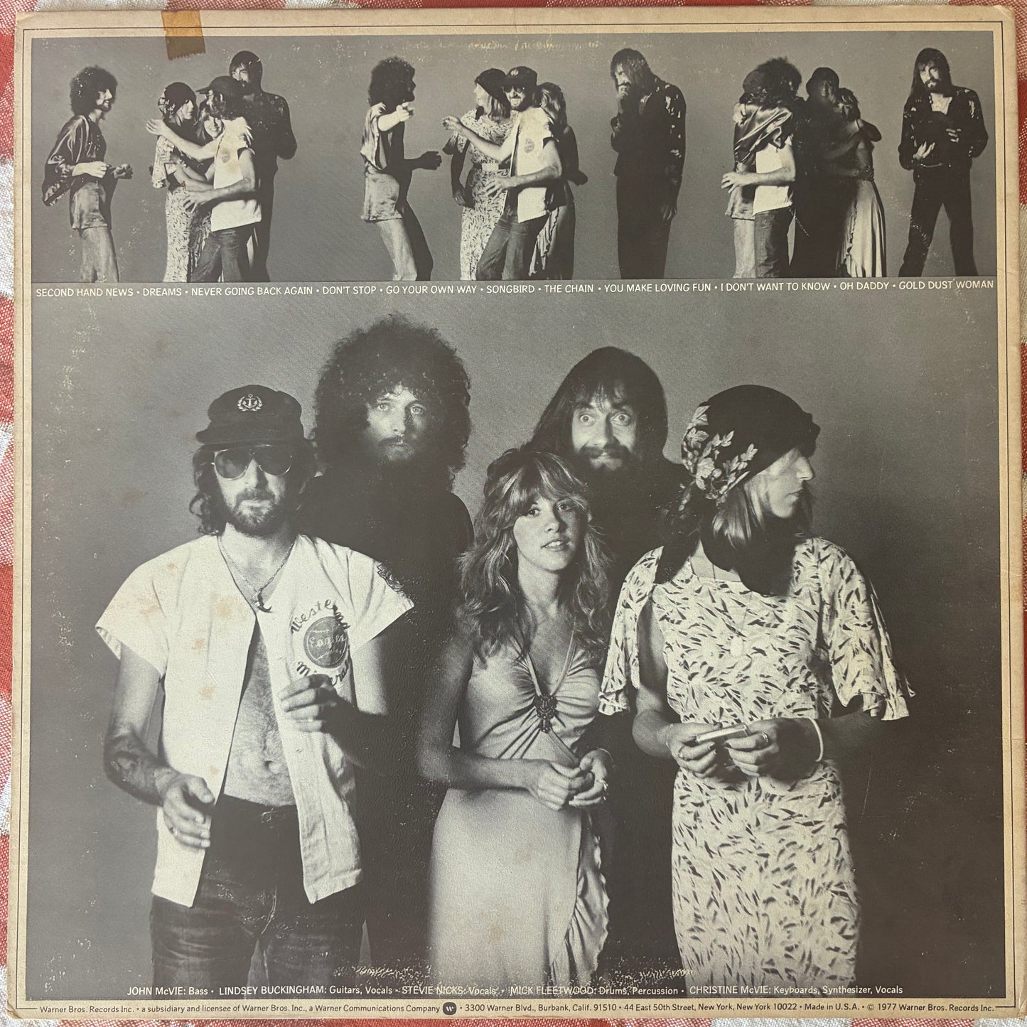 Fleetwood Mac - Rumours (1977 U.S. Pressing 12" Vinyl) (Used/2nd Hand)