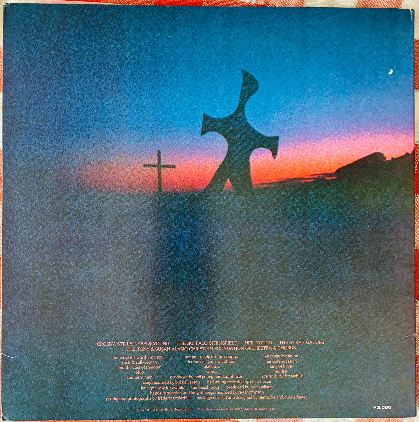 Neil Young - Journey Through The Past (1972 Japanese 2XLP 12" Vinyl) (Used/2nd Hand)