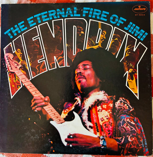 Jimi Hendrix With Curtis Knight - The Eternal Fire Of Jimi Hendrix (1975 Japanese Pressing 12" Vinyl) (Used/2nd Hand)