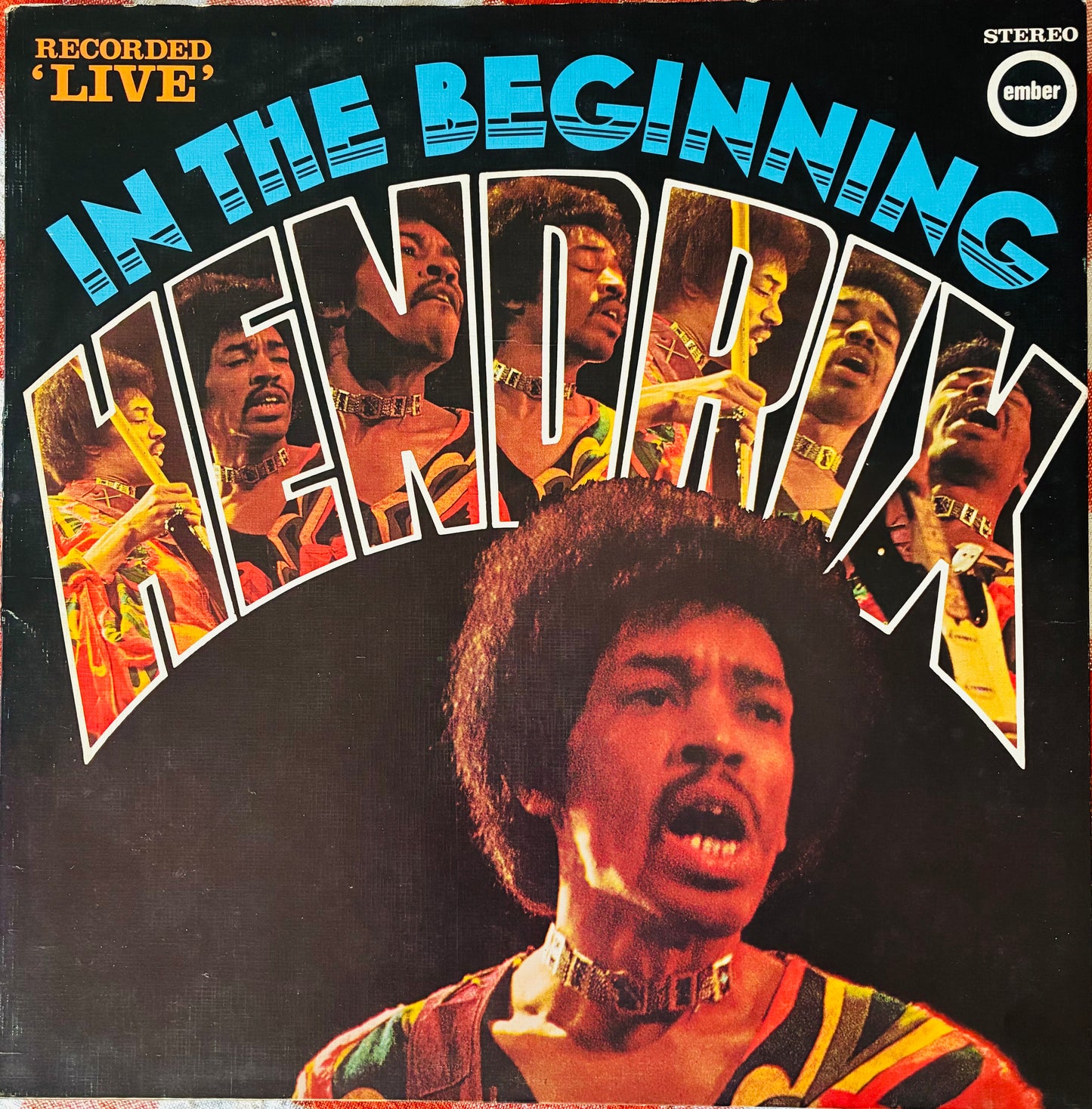 Jimi Hendrix - In The Beginning 'Live' (1973 UK Pressing 12" Vinyl) (Used/2nd Hand)