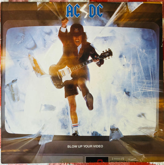 AC/DC - Blow Up Your Video (1988 Europe Pressing 12" Vinyl) (Used/2nd Hand)
