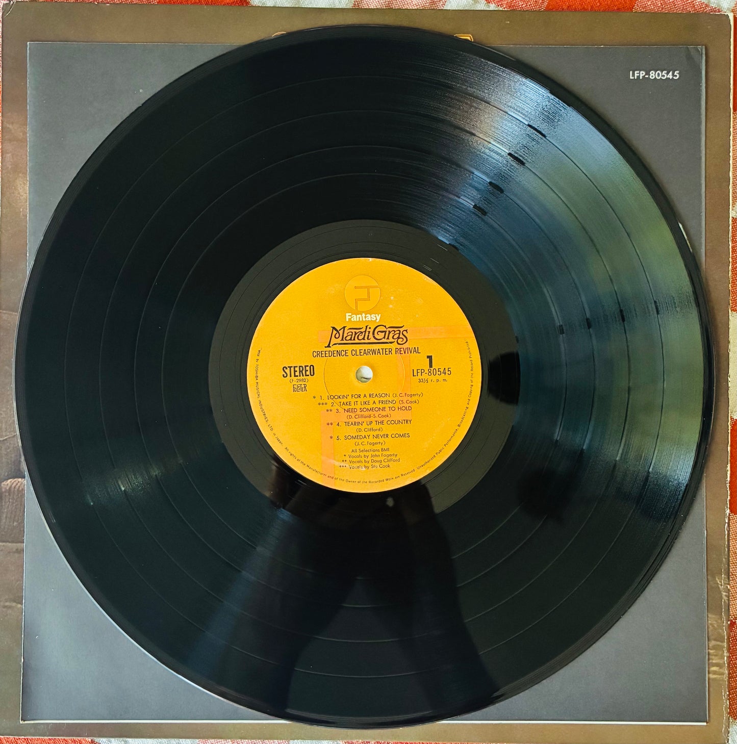 Creedence Clearwater Revival - Mardi Gras (1972 Japanese Pressing 12" Vinyl) (Used/2nd Hand)