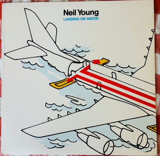 Neil Young - Landing On Water (1986 U.S. Pressing 12" Vinyl) (Used/2nd Hand)