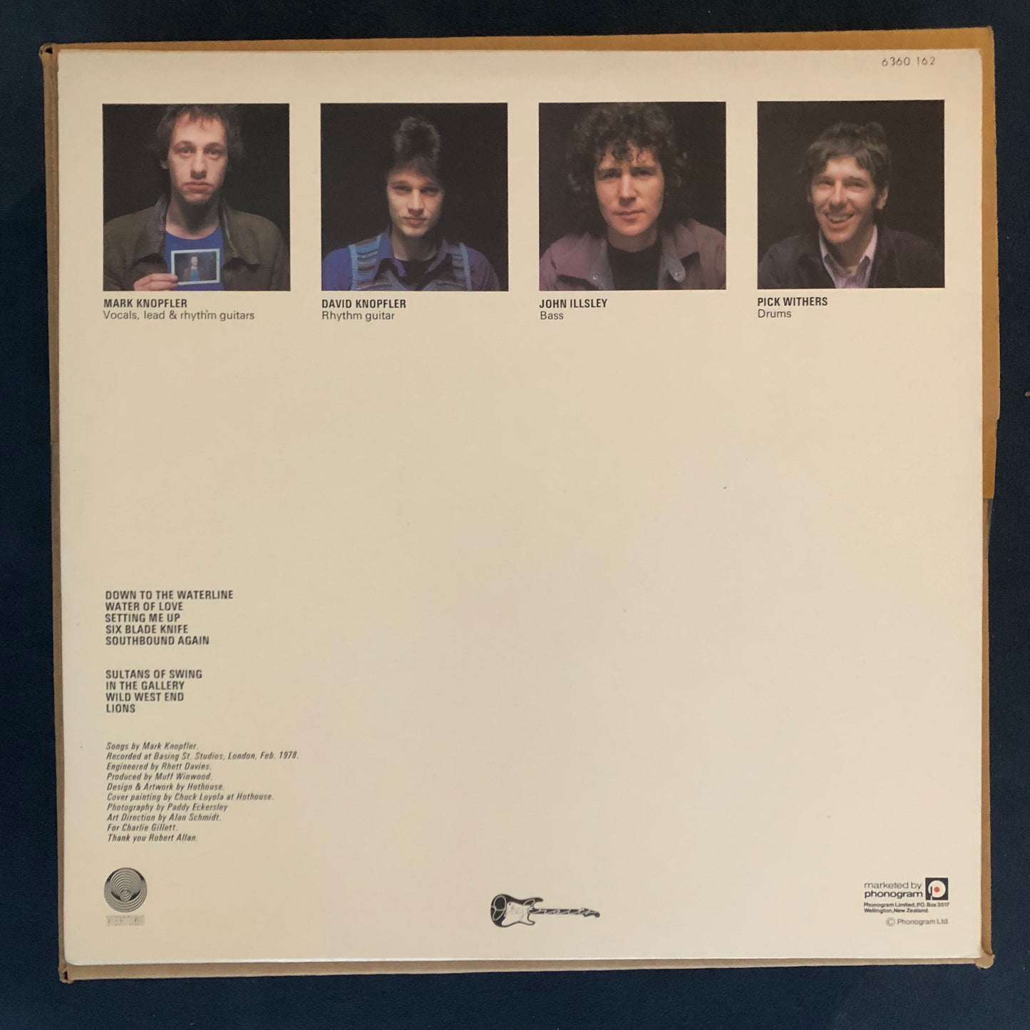 Dire Straits - Dire Straits (1978 Australian Pressing 12" Vinyl) (Used/2nd Hand)