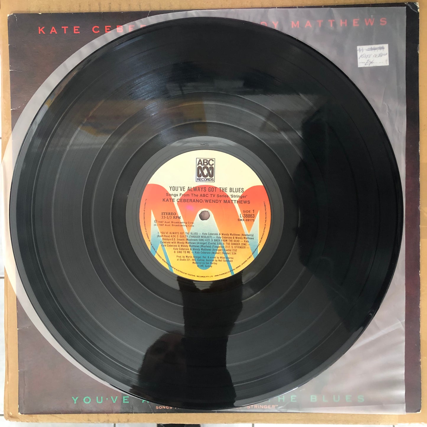 Kate Cebrano/Wendy Matthews - You've Always Got The Blues (1988 Australian Pressing 12" Vinyl)