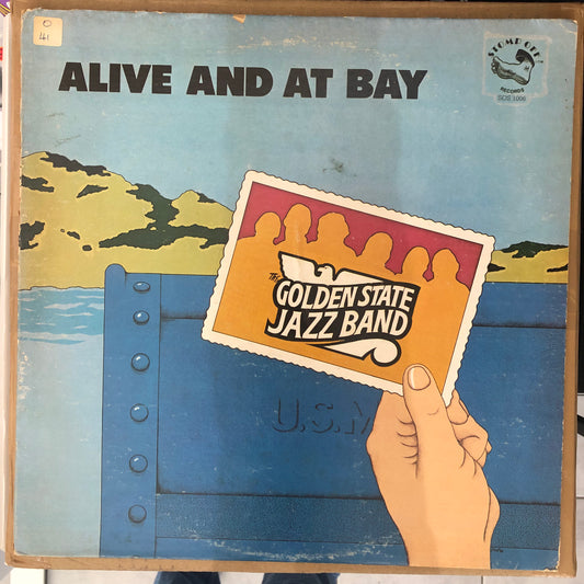 The Golden State Jazz Band - Alive And At Bay (1981 US Pressing Transparent Blue 12" Vinyl) (Used/2nd Hand)