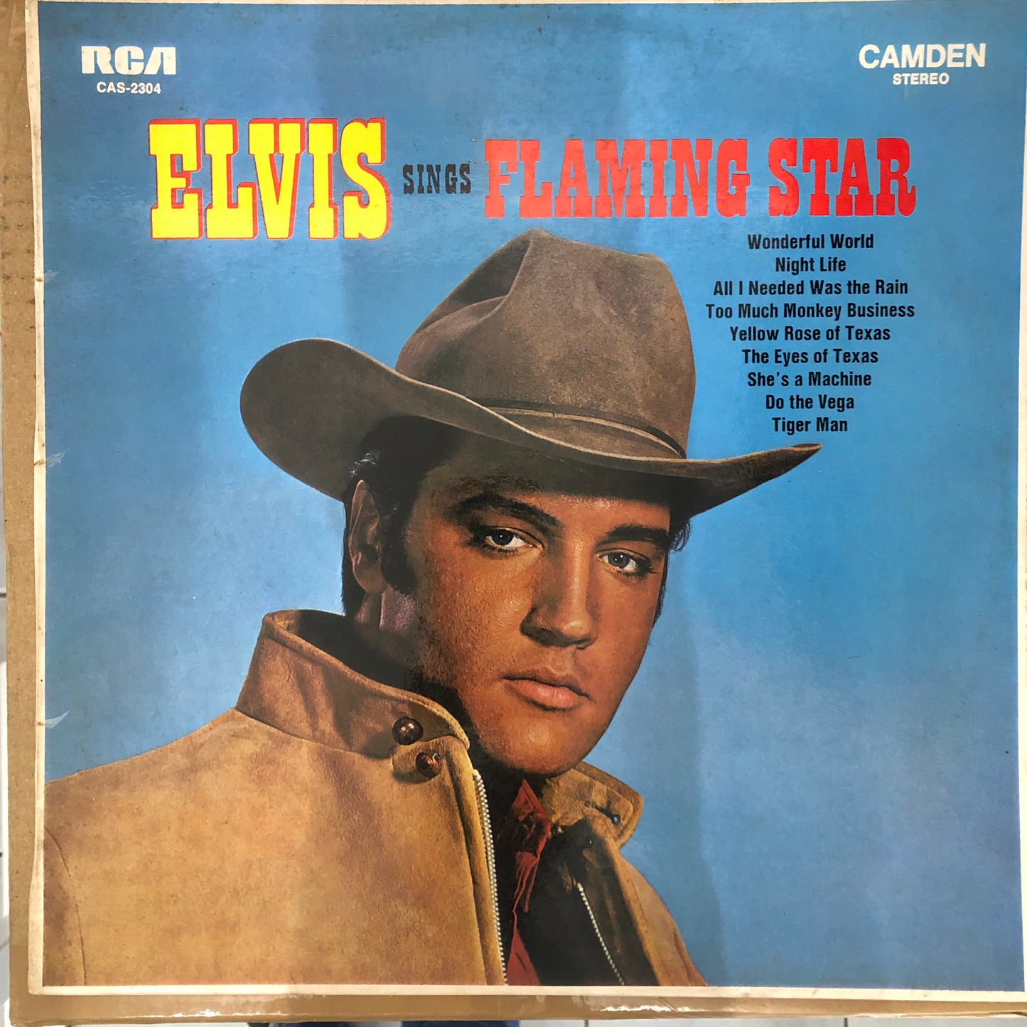 Elvis Presley - Elvis Sings Flaming Star (1969 Australian Pressing 12" Vinyl) (Used/2nd Hand)